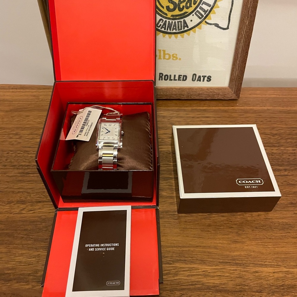 Coach Silver and Gold Women's Watch